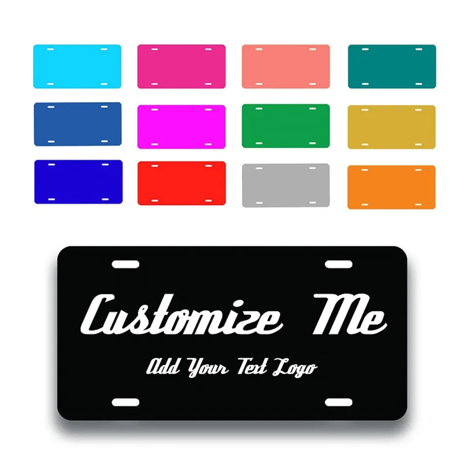 Ветроустойчиви празни регистрационни номера